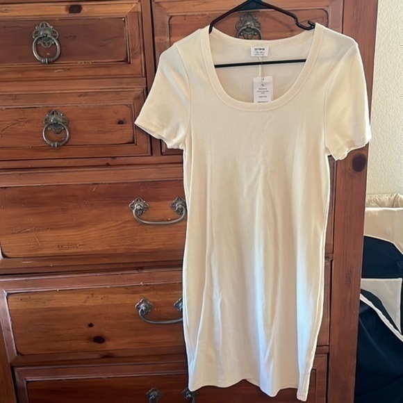 Cotton On Other - NWT Cotton On Girl’s Cream Dress Size XL